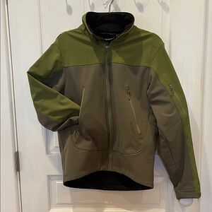 Marmot Olive and Dark Green Performance Jacket